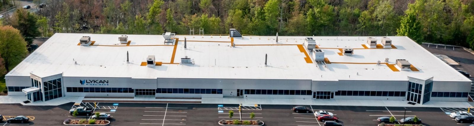 Outside view of Lykan Bioscience facility.